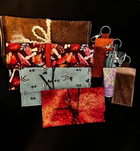 Journal and Tarot Card Wrap bags and Lip Balm Holders